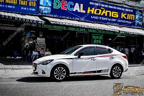 Top 7 Mẫu Tem Xe Mazda 2 Chất Lượng Cao Cho Mọi Phong Cách