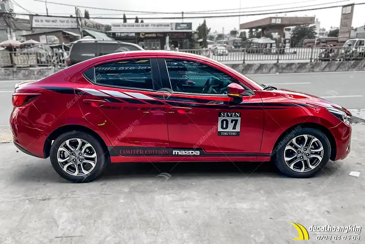 Top 7 Mẫu Tem Xe Mazda 2 Chất Lượng Cao Cho Mọi Phong Cách