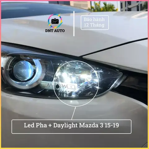 Đèn Bi-led Bao Ngày Mazda 3 1.5: Nâng Cấp Ánh Sáng Cho Hành Trình An Toàn