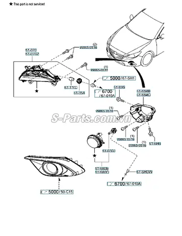Đèn Gầm Sương Mù Mazda 3: Hướng Dẫn Lựa Chọn, Lắp Đặt Và Bảo Dưỡng