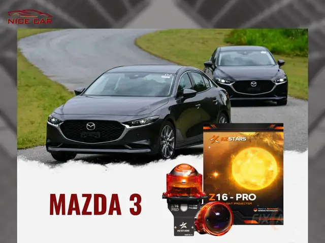 Đèn Led Chính Hãng Cho Mazda 3: Nâng Cấp Ánh Sáng, Tăng Cường An Toàn