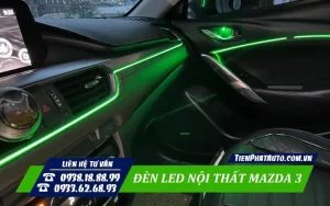 Đèn Led Chính Hãng Cho Mazda 3: Nâng Cấp Ánh Sáng, Tăng Cường An Toàn