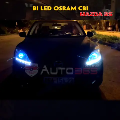 Hướng Dẫn Nâng Cấp Độ Đèn Mazda 3 Với Bóng Led, Xenon, Laser