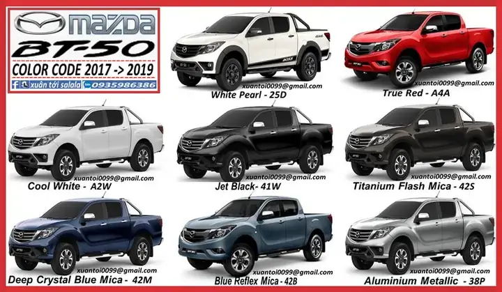 Tìm Hiểu Code Màu Mazda: Danh Sách, Ý Nghĩa Và Cách Chọn