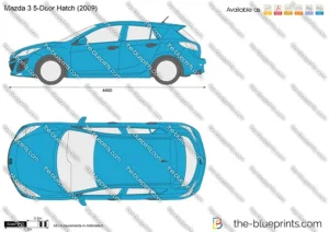 So Sánh Kích Thước 2010 Mazda 3 Sedan & Hatchback Cho Người Mua