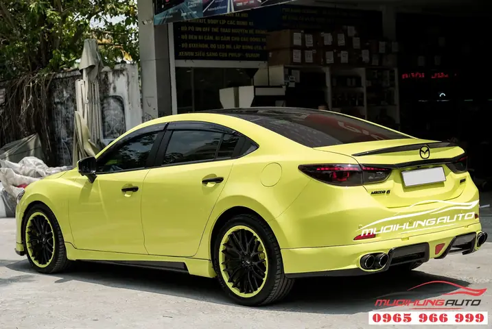 Hướng Dẫn Độ Pô Xe Mazda 6: Tăng Công Suất & Âm Thanh