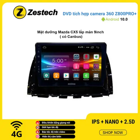 Android Zestech Z800 Pro Cho Mazda Cx5: Nâng Tầm Trải Nghiệm Lái Xe