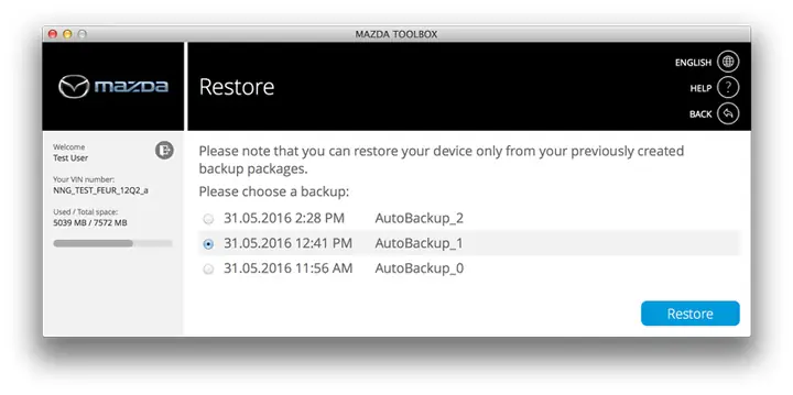 Cách Khôi Phục Dữ Liệu File Trên Hệ Thống Mzd-connect Mazda