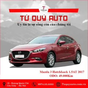Mazda 3 1.5 Hatchback 2017: Giá, Đánh Giá Chi Tiết Và Kinh Nghiệm Mua