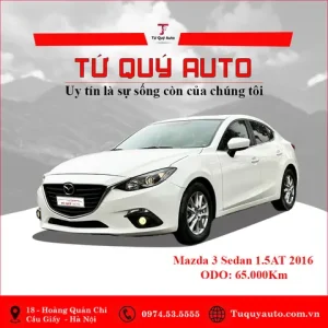 Giá Xe Mazda 3 Tháng 7/2016: Cập Nhật Thông Tin Chi Tiết Cho Người Mua