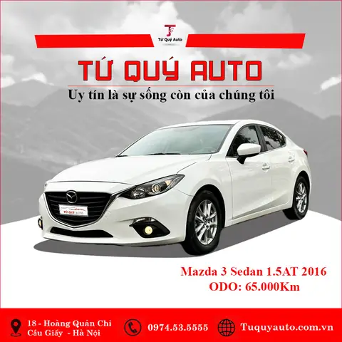 Giá Xe Mazda 3 Tháng 7/2016: Cập Nhật Thông Tin Chi Tiết Cho Người Mua