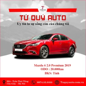 Giá Xe Mazda 6 2.0 Premium 2019: Đánh Giá Toàn Diện & Cập Nhật Mới Nhất