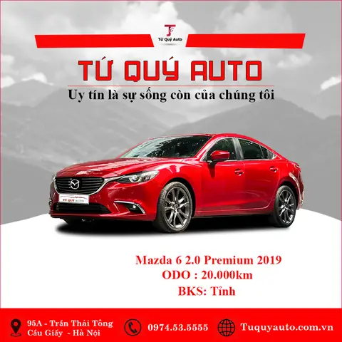Giá Xe Mazda 6 2.0 Premium 2019: Đánh Giá Toàn Diện & Cập Nhật Mới Nhất