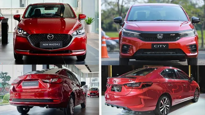 So Sánh Mazda 2 Và Honda City: Ưu Nhược Điểm Cho Người Mua