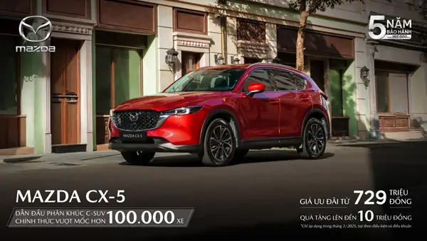 Chương Trình Giới Thiệu Mazda Cx-5 Mới: Trải Nghiệm Vượt Trội Cho Người Lái Việt