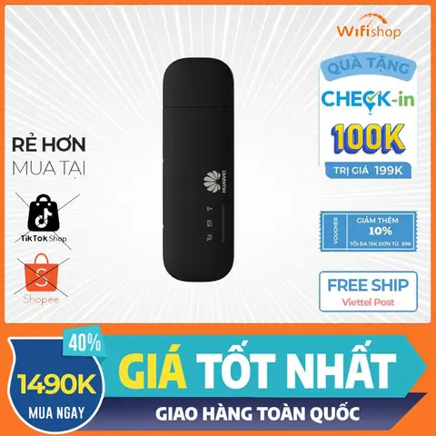 Hướng Dẫn Cài Đặt Usb 4g Huawei E8372 Cho Người Mới Hướng Dẫn Cài Đặt Usb 4g Huawei E8372 Cho Người Mới