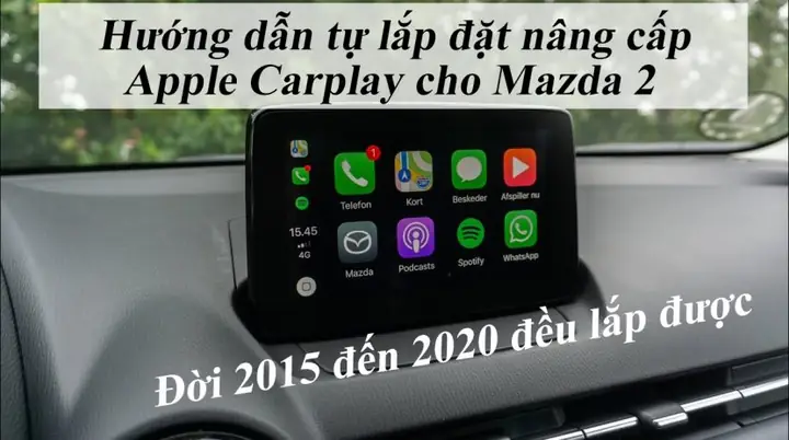 Hướng Dẫn Apple Carplay Trên Mazda: Kết Nối An Toàn Và Tiện Lợi