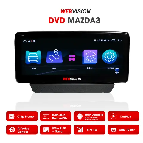 Khám Phá Màn Hình Dvd Mazda 3: Tính Năng, Chọn Mua, Lắp Đặt