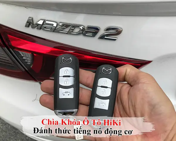 Cách Thay Pin Chìa Khóa Smartkey Mazda 2 Nhanh Gọn