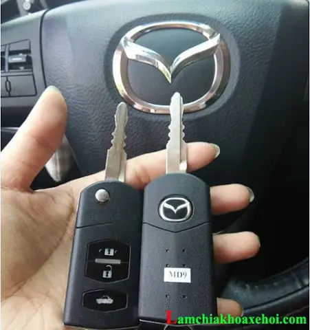 Cách Thay Pin Chìa Khóa Smartkey Mazda 2 Nhanh Gọn