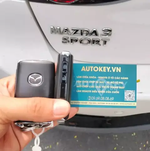 Cách Thay Pin Và Lập Trình Chìa Khóa Mazda 2 Cho Người Mới