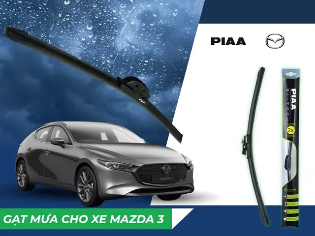 Kích Thước Gạt Mưa Mazda 3: Hướng Dẫn Chọn Lọc & Thay Thế Đúng Chuẩn