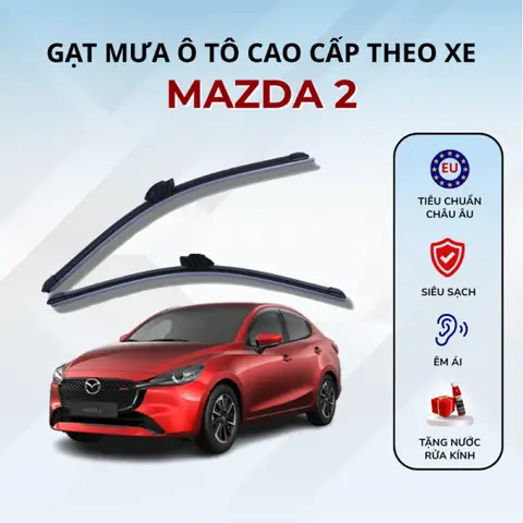 Kích Thước Thanh Gạt Mưa Của Mazda 2: Hướng Dẫn Chọn Lựa Chi Tiết