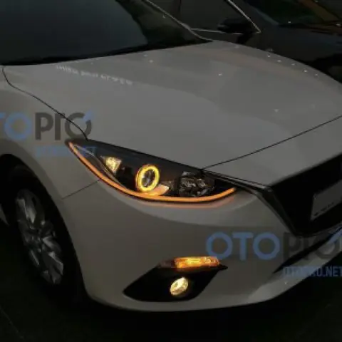 Cách Độ Led Mí & Vòng Angel Eyes Cho Mazda 3 Chuẩn Như Xe Gốc
