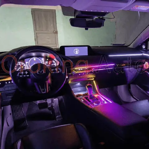 Cách Lắp Đèn Led Viền Nội Thất Mazda 3 Cho Xe Sang Trọng