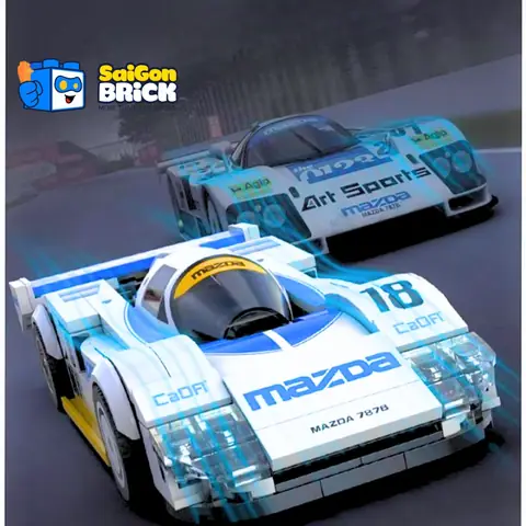 Lego Ô Tô Mazda: Hướng Dẫn Mô Phỏng Công Nghệ Skyactiv