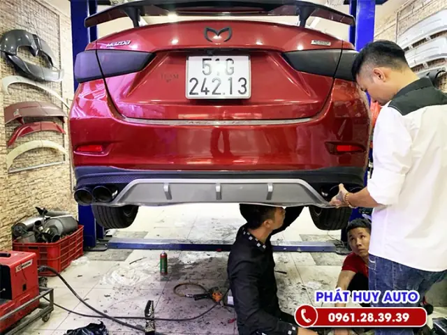 Lip Chia Pô Mazda 2: Nâng Cấp Diện Mạo, Tăng Phong Cách Cho Xe