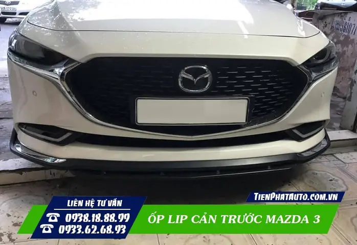 Hướng Dẫn Lắp Đặt Lip Trước Mazda 3 – Chọn Kiểu Thể Thao, Giá Hợp Lý