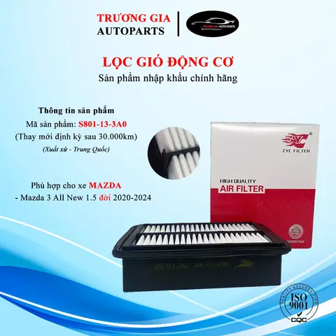 Lọc Gió Mazda Đời Mới: Tiêu Chuẩn Bảo Vệ Động Cơ Và Trải Nghiệm Lái