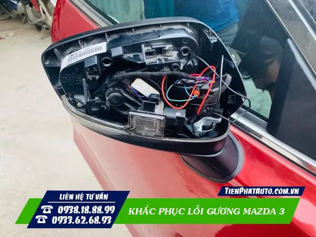 Hướng Dẫn Sửa Lỗi Gập Gương Mazda 3 Tại Nhà