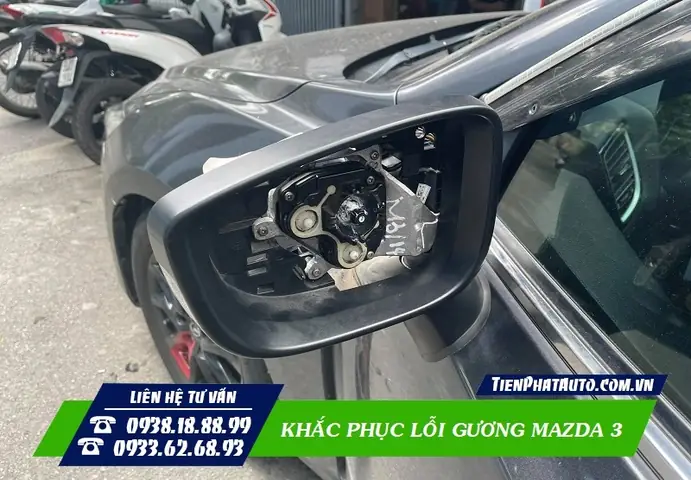 Hướng Dẫn Sửa Lỗi Gập Gương Mazda 3 Tại Nhà