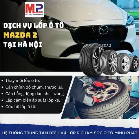 Lốp Michelin Cho Xe Mazda 2: Hướng Dẫn Chọn Lựa, Thông Số Và Đánh Giá Chi Tiết