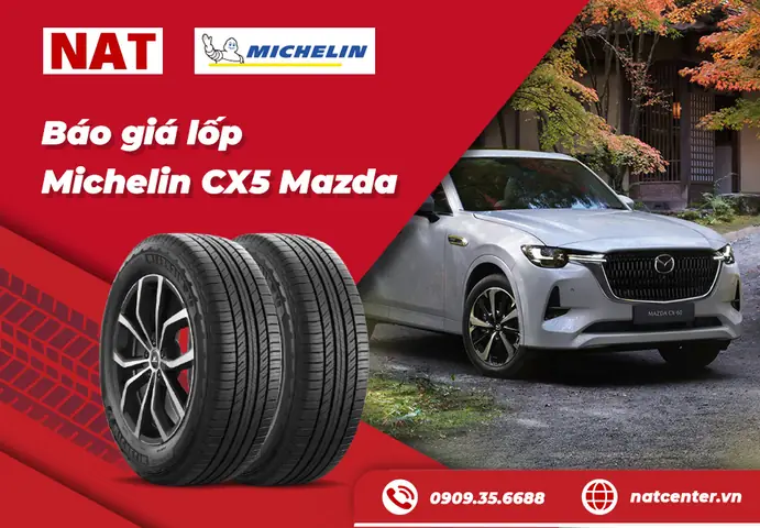 Lốp Michelin Sport 3 Cho Mazda Cx-5: Nâng Tầm Trải Nghiệm Lái, An Toàn Vượt Trội