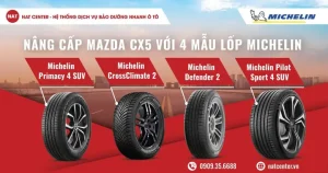 Lốp Michelin Sport 3 Cho Mazda Cx-5: Nâng Tầm Trải Nghiệm Lái, An Toàn Vượt Trội