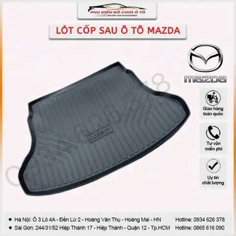 Lót Cốp Sau Mazda 2 Hatchback: Giải Pháp Bảo Vệ Toàn Diện & Nâng Tầm Không Gian Nội Thất