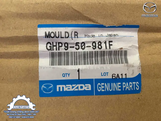 Tra Cứu Mã Phụ Tùng Mazda: Hướng Dẫn Chi Tiết