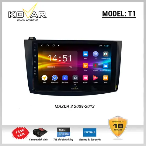 Màn Hình Dvd Mazda 3 2009: Nâng Cấp Giải Trí Và Tiện Ích Cho Xế Yêu