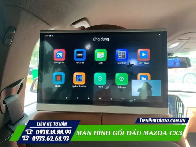 Màn Hình Gối Đầu Mazda 3: Nâng Tầm Trải Nghiệm Giải Trí Trên Xe