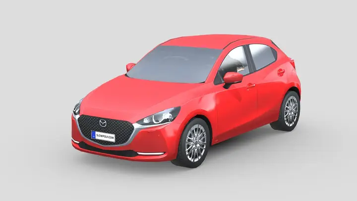 Tải Xuống Mazda 2 3d Model Miễn Phí Và Chuẩn Cho Mọi Phần Mềm