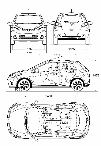 Mazda 2 Blueprint: Bản Thiết Kế Kỹ Thuật Chi Tiết Cần Biết