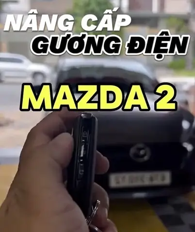 Hướng Dẫn Độ Gương Điện Mazda 2 Chuẩn Oem Không Khoan