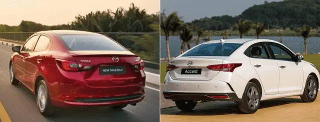 Mazda 2 Hay Hyundai Accent: Ai Là "vua" Phân Khúc Sedan Hạng B?