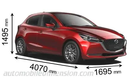 Mazda 2 Length Là Bao Nhiêu? Thông Số Kích Thước Chi Tiết Từng Phiên Bản