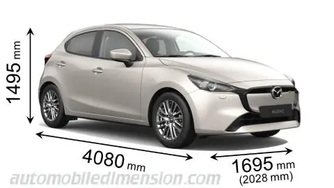 Mazda 2 Length Là Bao Nhiêu? Thông Số Kích Thước Chi Tiết Từng Phiên Bản