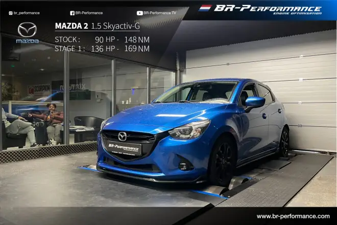 Hướng Dẫn Remap Ecu Mazda 2 1.5 Skyactiv‑g – Tăng Công Suất An Toàn