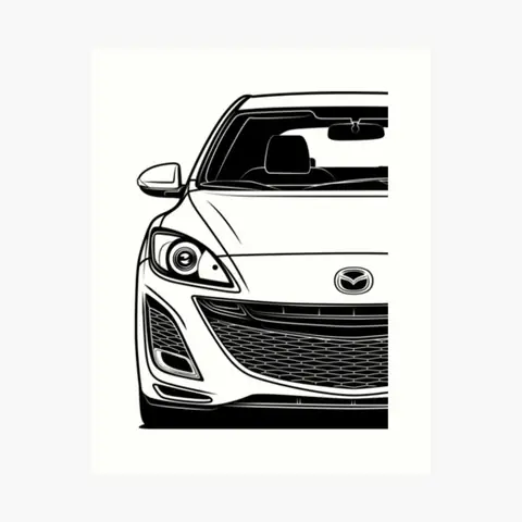 Mazda 3 Cartoon: Khám Phá Nghệ Thuật Thiết Kế Động Lực